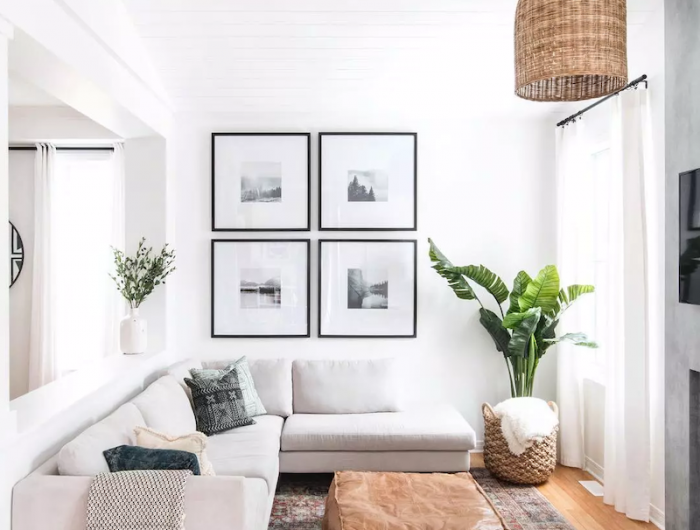 wohnzimmer gemuetlich minimalistisch einrichten ein wohnzimmer