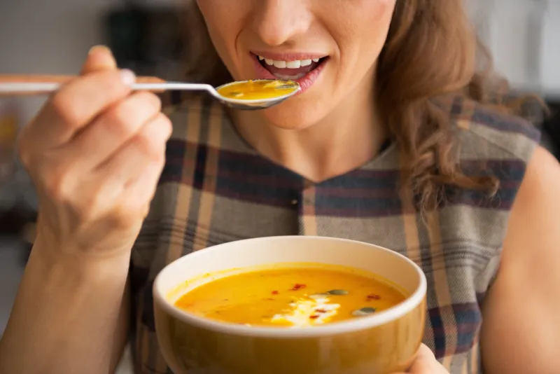 mehr suppen essen weil zu wenig trinken
