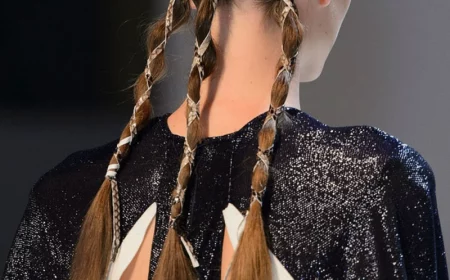 welche frisur im sommer welche zoepfe sind im trend sommer 2022 crownbraids mit tripple braids lange haare