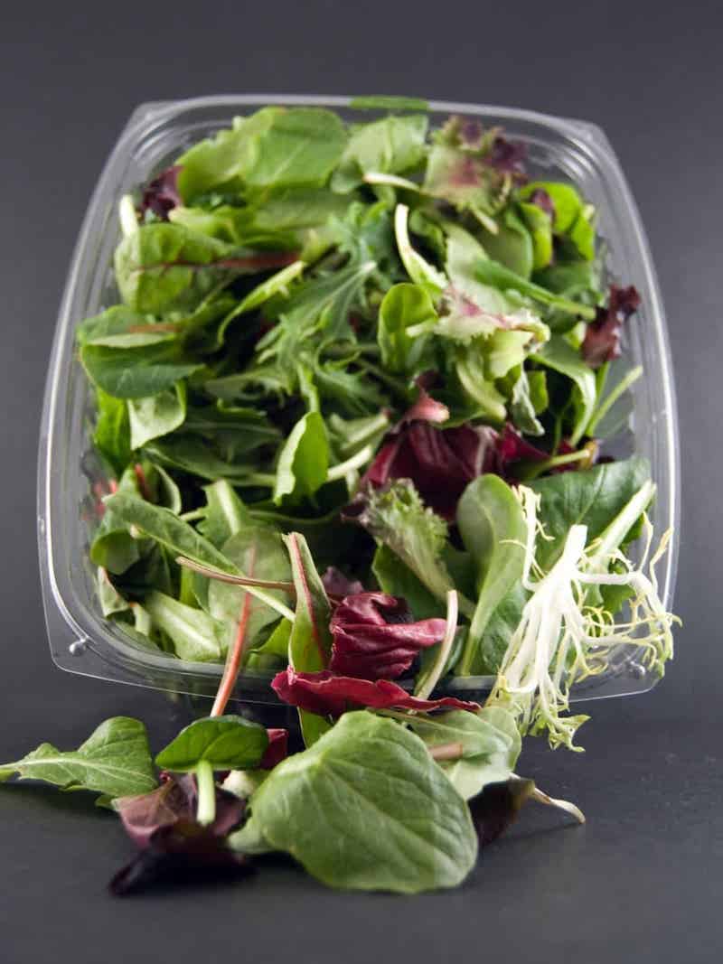 wie frisch und gesund ist der abgepackte salat