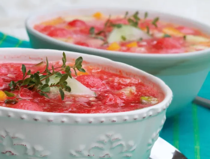 2 gazpacho mit wassermelonen rinde rezept selber machen