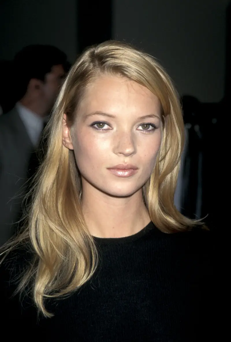 90ern frosted lips look kate moss jung mit transparente frosted lips