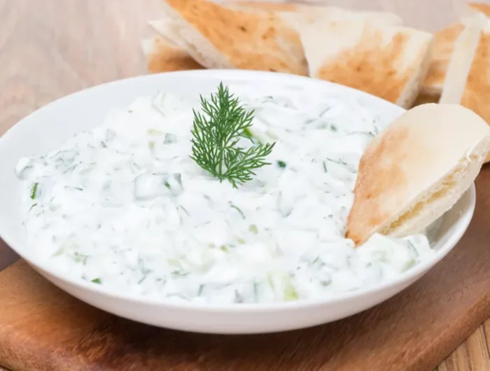 authentisches griechische speisen griechisches zaziki zubereiten