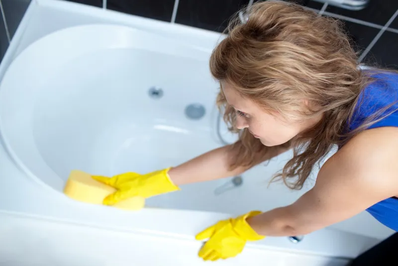 badewanne vergilbungen entfernen mit zitronenwasser