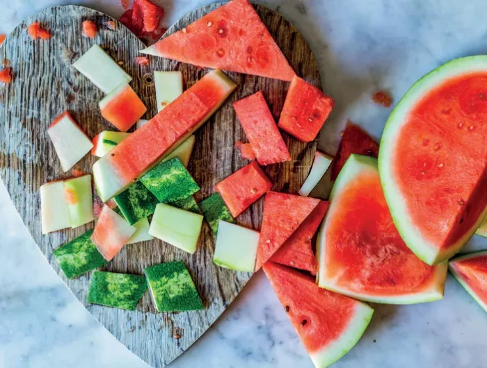 rinde der wassermelone essen gesund oder nicht infos
