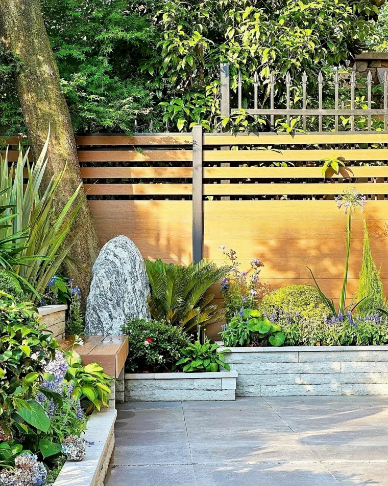 sichtschutz garten zaun aus holz schutzzaun aussenbereich kuai.ecowpc.projects