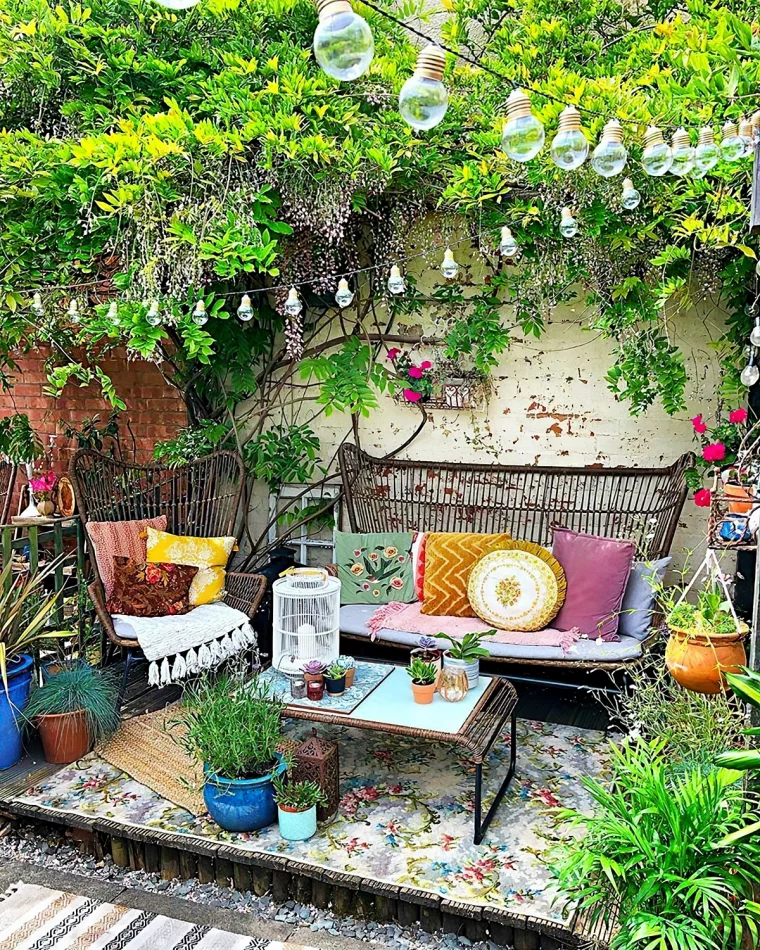 sichtschutz guenstige loesung pflanzen gartenzaun gardendeko ideen