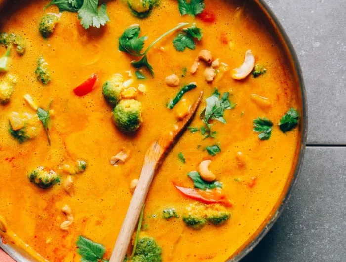 abendessen ideen zubereiten kuerbis kichererbsen curry selber machen