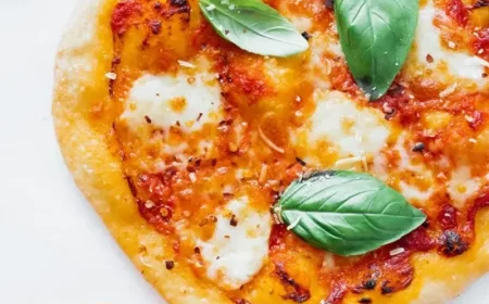 airfryer rezepte vegetarisch pizza mit mozzarella basilikum
