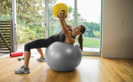 gymnastikball uebungen bauch