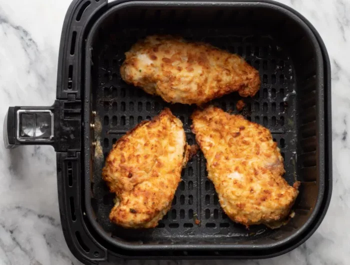 hähnchenbrüste im airfryer zubereiten mit wenigg fett