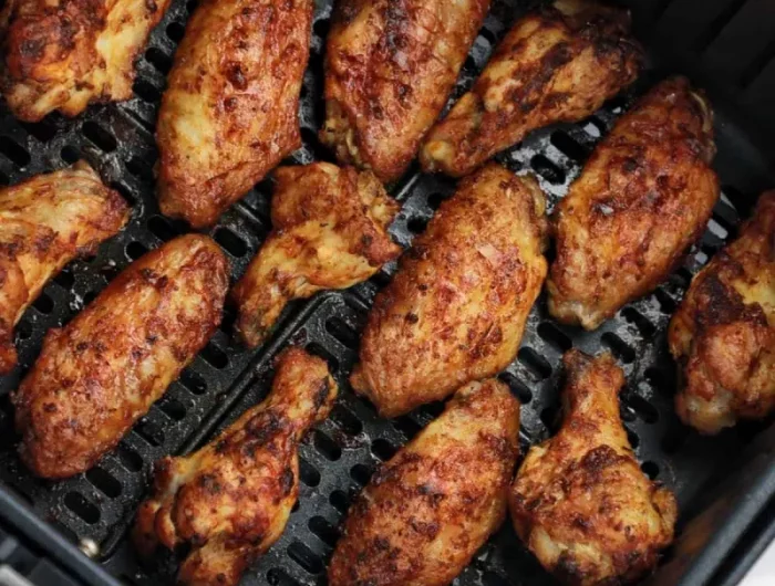 hähnchenflügel im airfryer zubereiten rezept knusprig