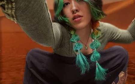 jellyfish haar frisurentrends regenbogen haar