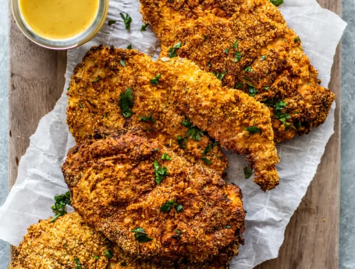 knusprige hähnchenschenkel im airfryer zubereiten mit gewürze