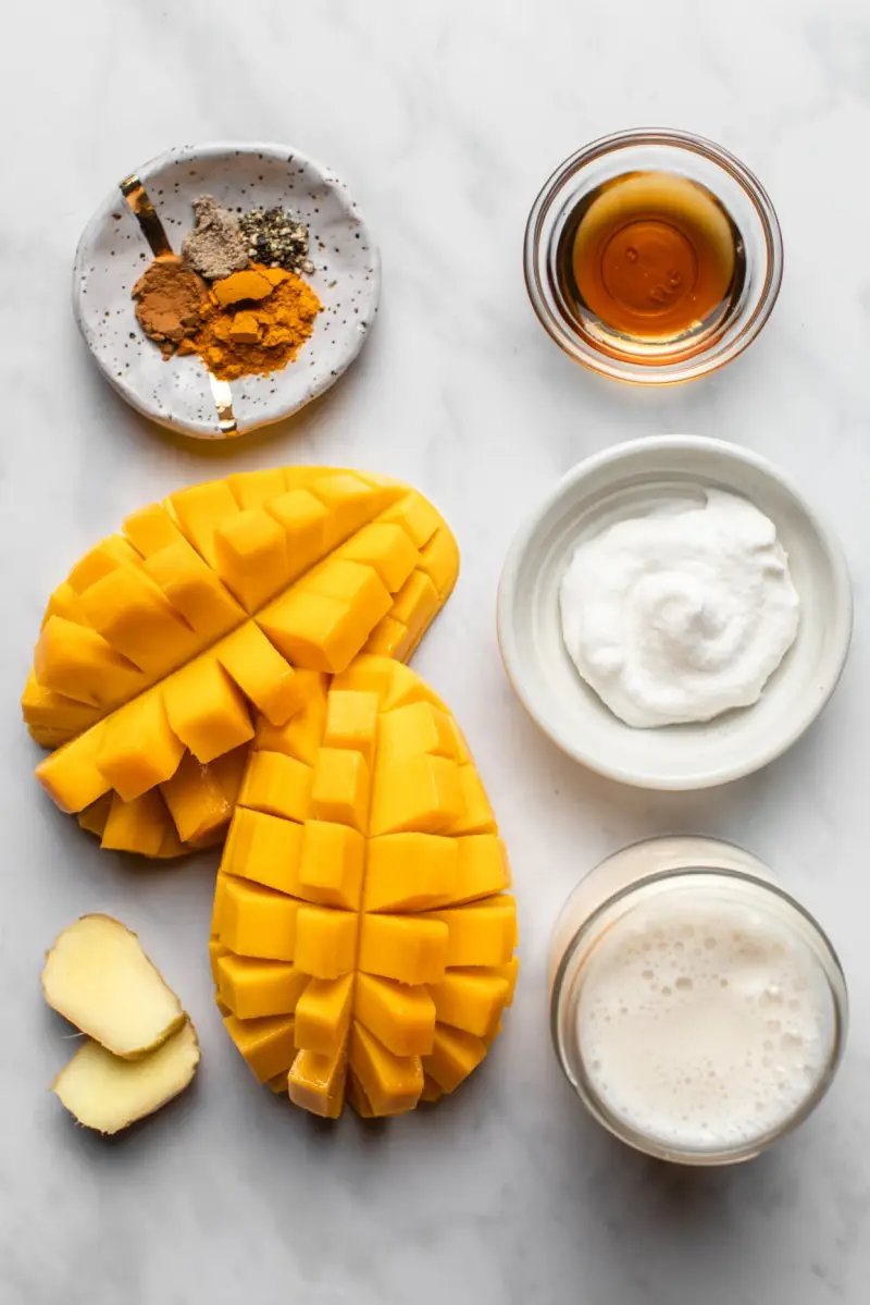 kurkuma latte wirkung hormone kurkuma latte smoothie mit mango rezept