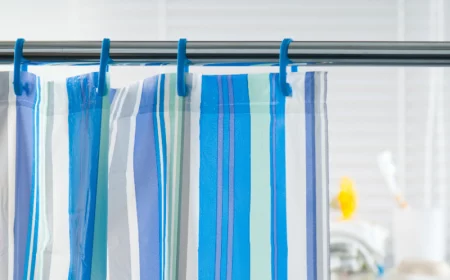 plastik duschvorhang waschen mit hausmitteln