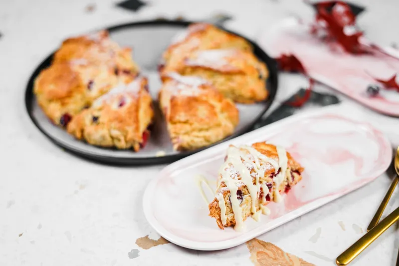 was kann ich einfache zum nachtisch zubereiten scones mit beeren