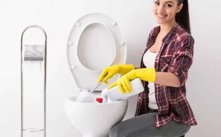wie die strak verschmutzte toilette richtig reinigen