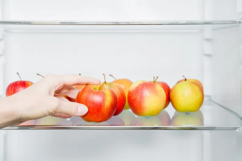 why you should always store apples in the fridge