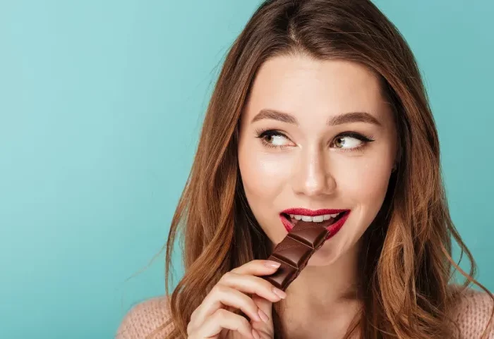 dunkle schokolade essen damit man gluecklicher sein kann