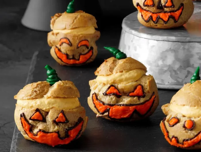 halloween muffins rezepte aus dem backofen jack o lantern muffins mit vanillencreme