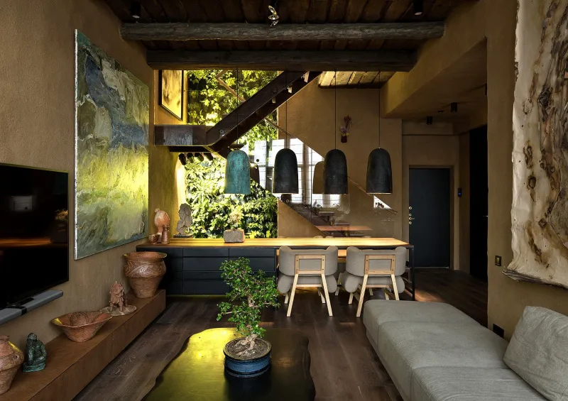 japandi wabi sabi interior design