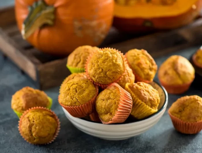 leckere muffins mit pumpkin spice gewuerz zubereiten rezept