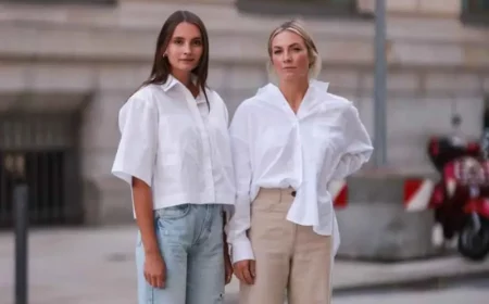 sind baggy hosen in baggy jeans kombinieren damen zwei damen mit baggy jeans weisse hemder