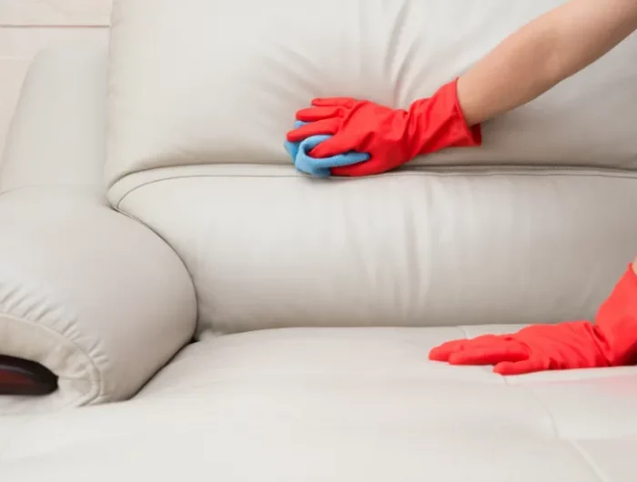sofa polster reinigen mit rasierschaum hasumitteln reinigung tipps