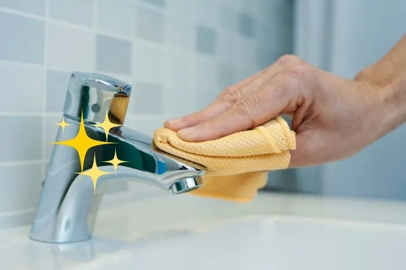 badezimmer chromstahl reinigen mit hausmitteln tipps und tricks