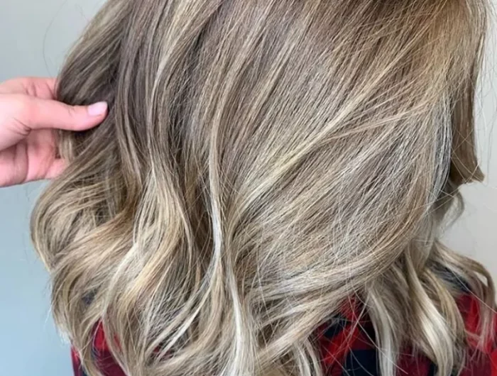 balayage haare angesagte färbetechnik blonde strähnen