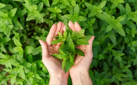 heilpflanzen gegen erkaeltungen pfeffermnze minze vorteile fuer die gesundheit