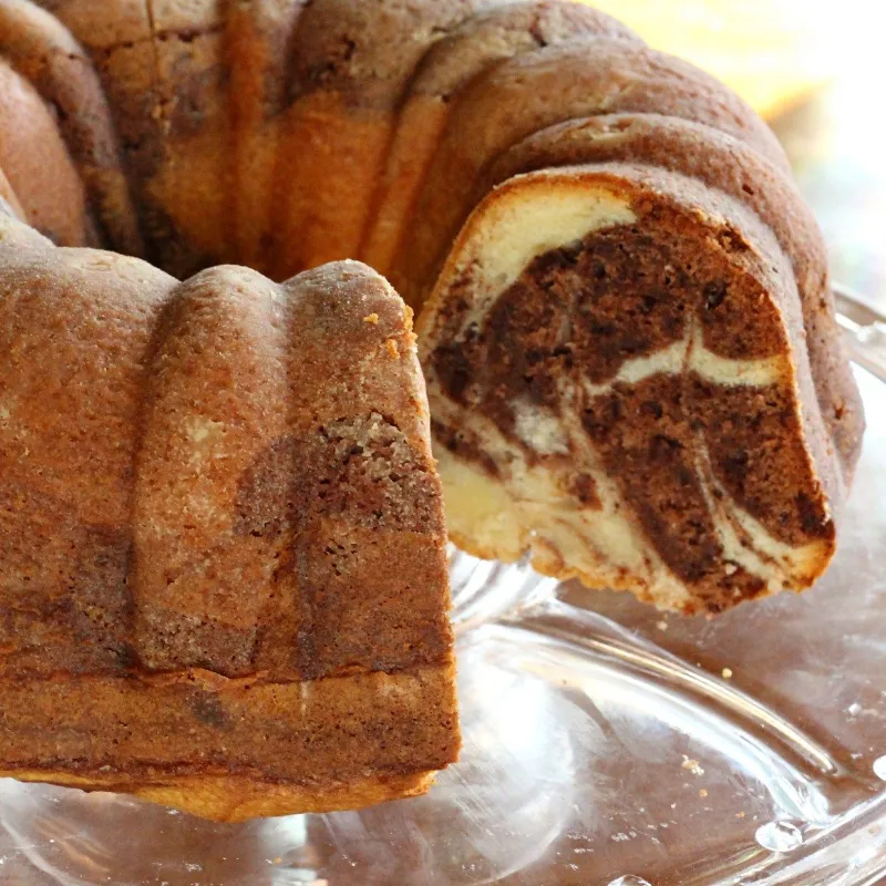 napfkuchen marmorkuchen mit zwei eiern nachtisch ideen rezepte