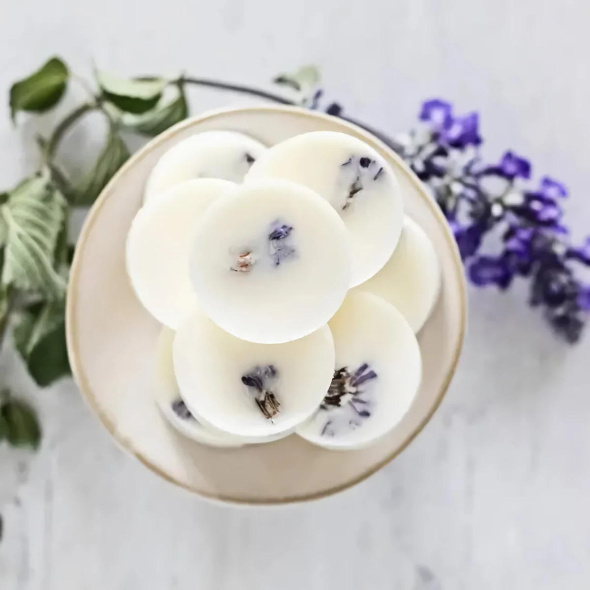 insta dried flower candle melts 2