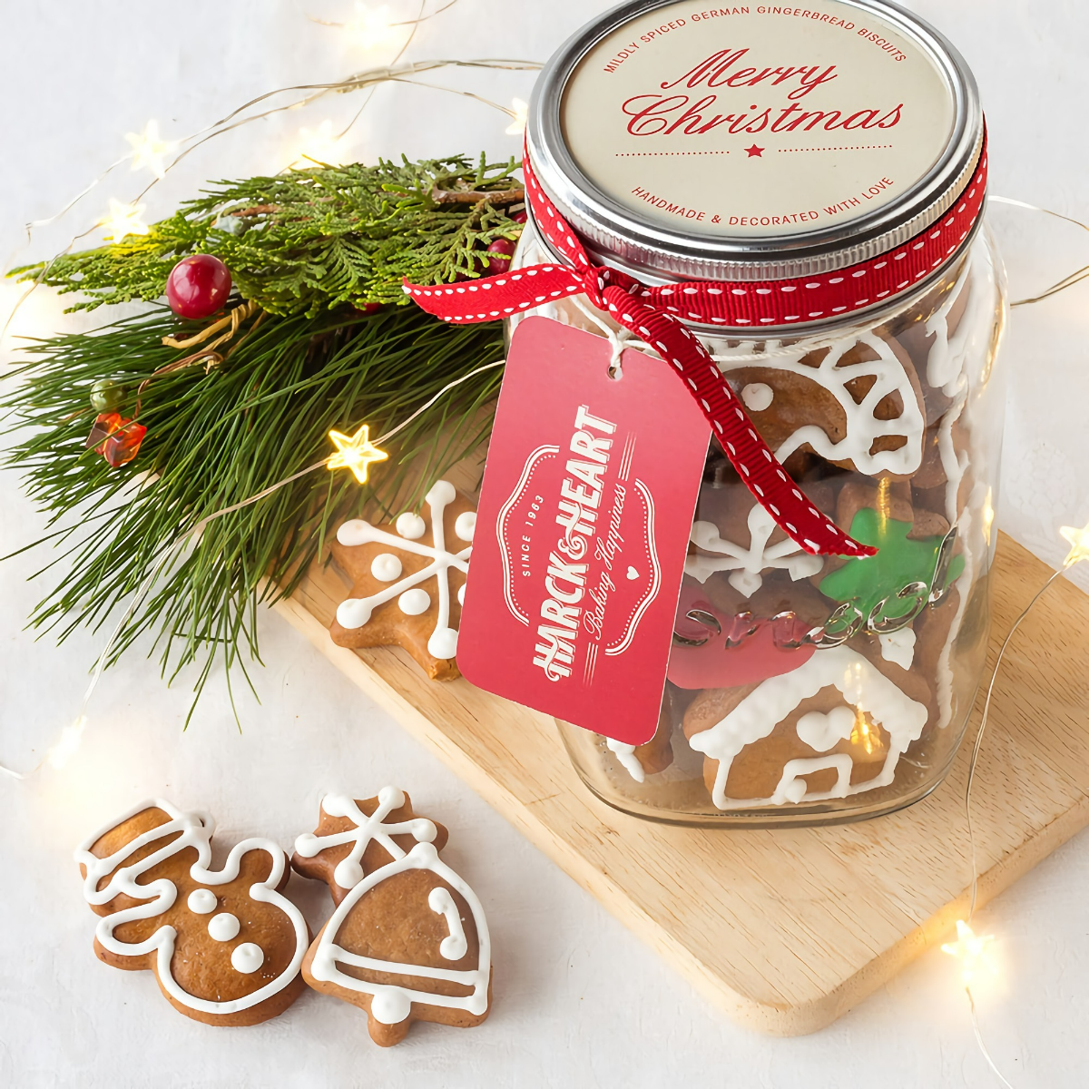 geschenk kollege weihnachten zum selbermachen einmachglas mit keksen