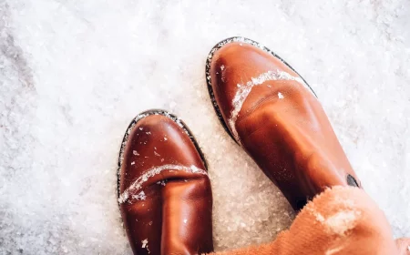 schuhe wie neu putzen und salzraender entfernen mit essig