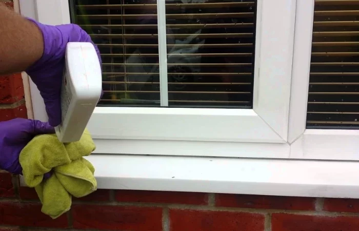 vergilbte fensterrahmen wieder weiss bekommen