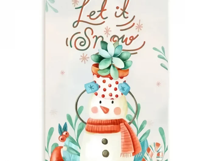 weihnachtskarte mit schneemann kinder karten ideen