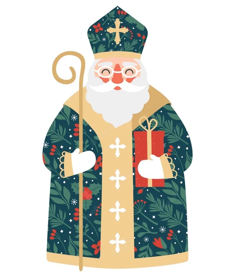 weihnachtsmann geht auf den heiligen nikolaus zurück