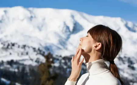 wie schuetzen sie ihre haut im winter vor der sonne