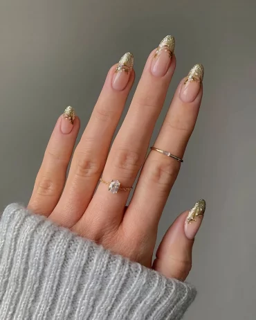 wundervolle und aktuelle nageldesigns fuer silvester