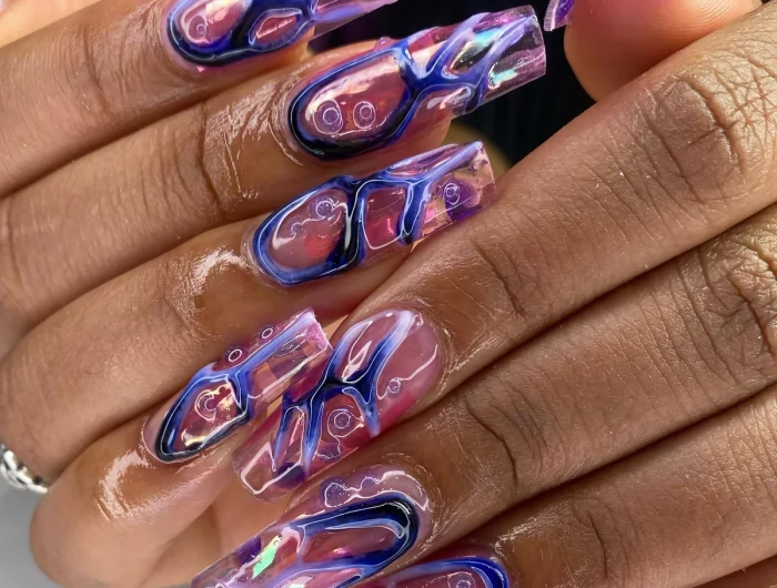3d nails trendfarbe nagellack