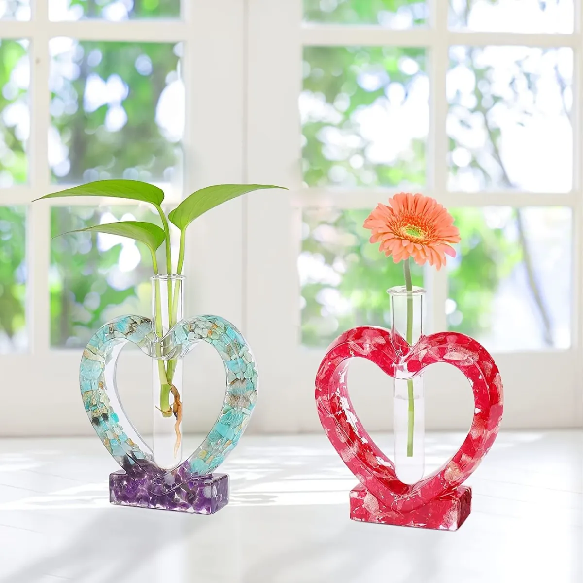 diy valentinstag geschenk für sie kreative vasen aus glas