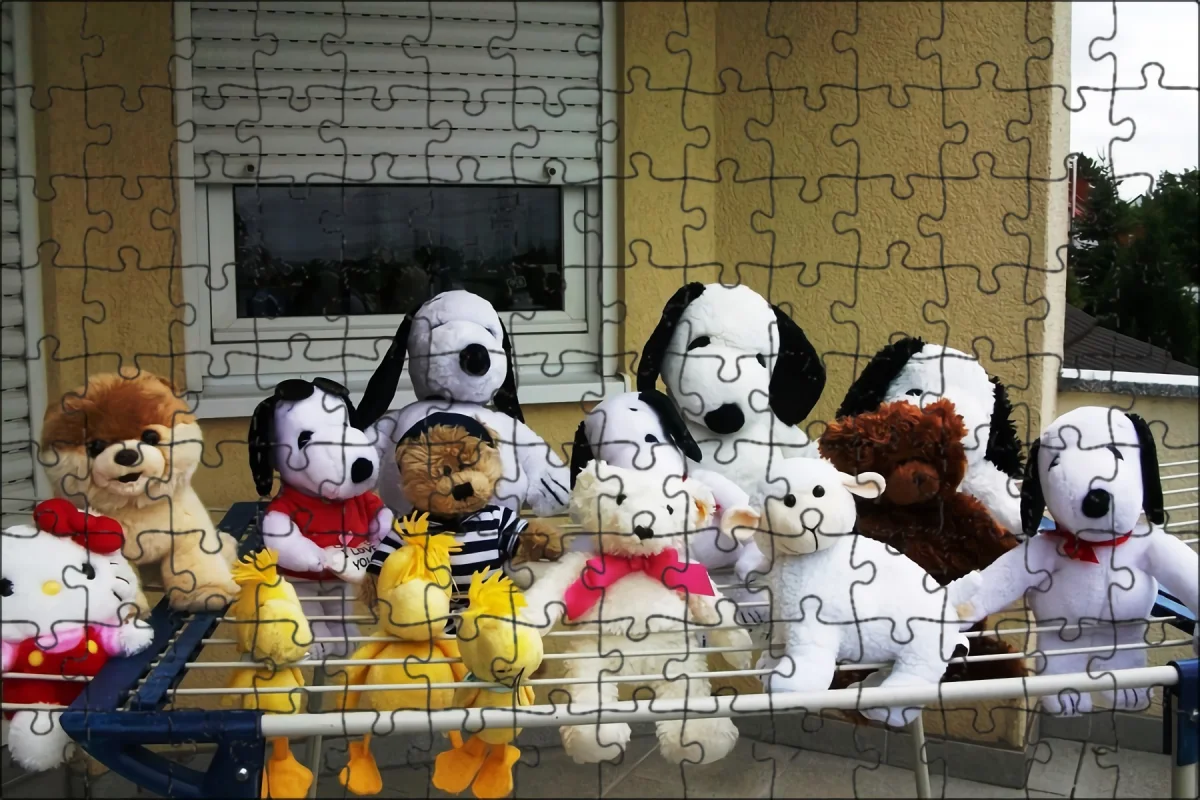 kuscheltiere an der luft trocknen