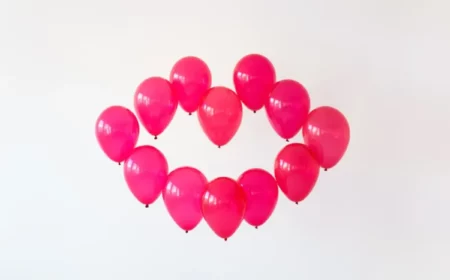 kuss aus luftballons selber machen diy überraschung zu valentinstag