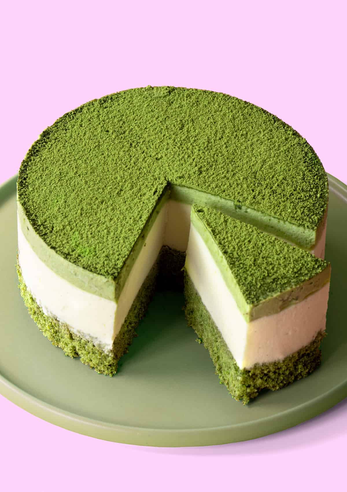 matcha mousse cake 01