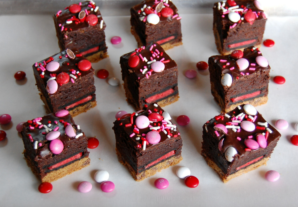 beste brownie rezept backen zum valentinstag ideen