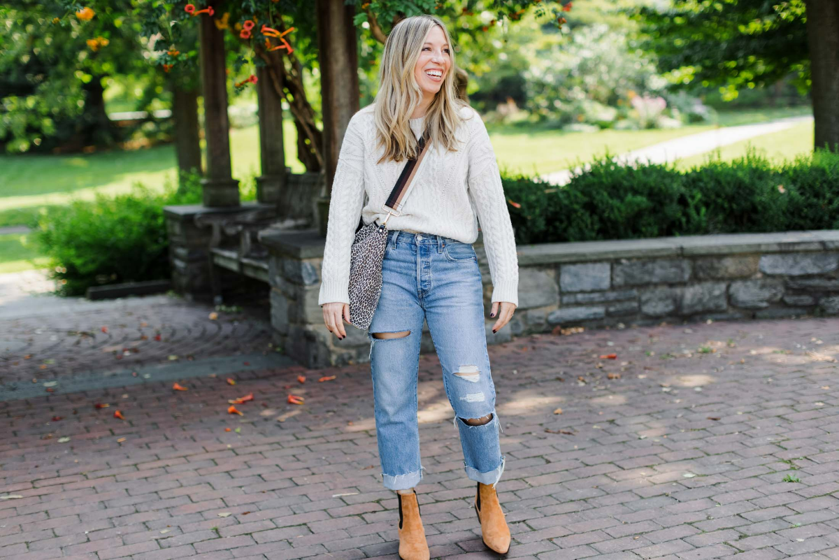 boyfriend jeans für aeltere frauen