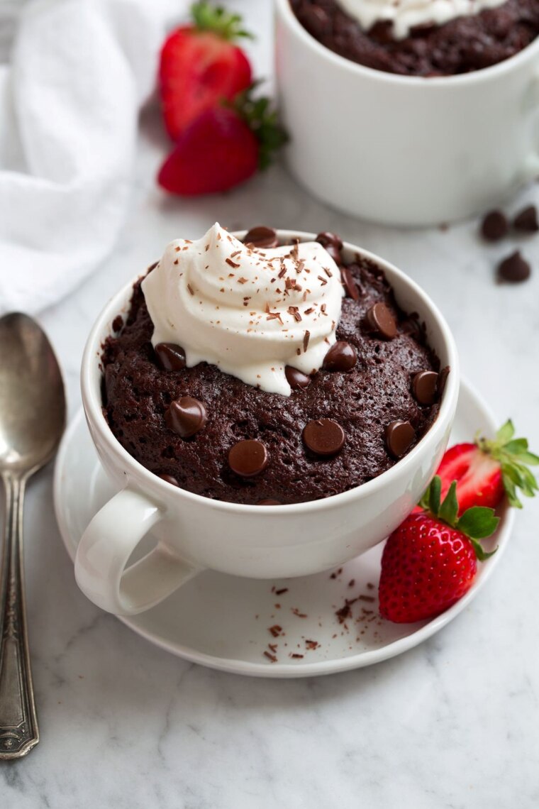 chocolate mug cake 33