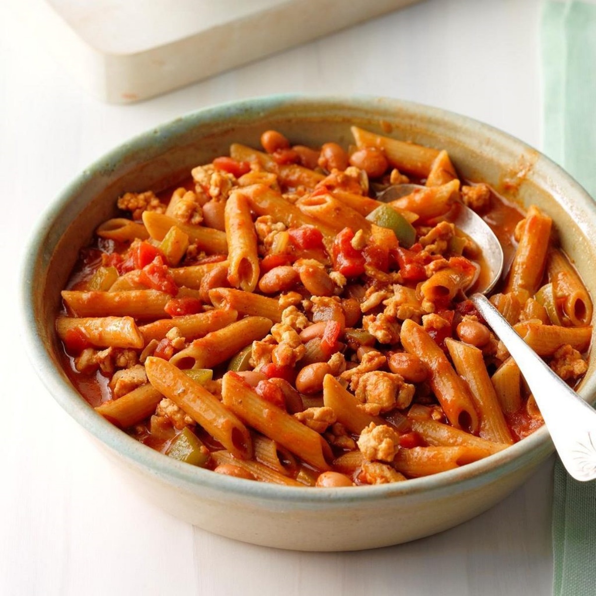 eintopf chili mac abendessen für die ganze familie